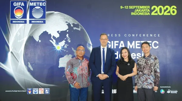 GIFA-METEC 2026 Dorong Hilirisasi Industri Logam Indonesia